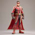 make concept art superhero character comic style