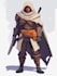 draw a 2d game character illustration