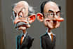 draw artistic cartoon caricatures
