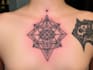 create unique custom geometric tattoo design