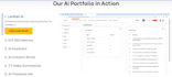 develop ai powered web app