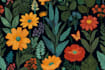 draw illustrations flower botanical