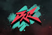 create a legible badass logo design with graffiti style