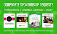 create a corporate sponsorship request for your nonprofit