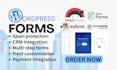 setup wordpress forms wpforms ninjaforms formidable fluent zoho forms happyforms