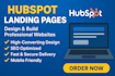 design and build hubspot landing pages and websites