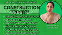 construction website contractor website, building services site engineering web