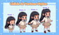 draw your cute custom chibi anime character