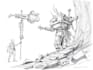 do some rough concept art sketch