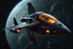 create a sci fi spaceship design