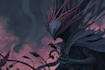 create dark art illustrations