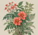 made a botanical illustration depending on your concept