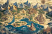 do fantasy map design map illustration fantasy map