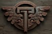 make 3d emblem logo with fantasy game style