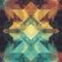 create abstract geometric digital art