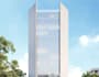 remodel building from elevation plan, office exterior,commercial building render