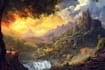 do fantasy landscapes and scenery art