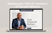 build a conversion driven squarespace website for insurance and finance pros
