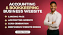 tax accounting bookkeeping finance investment credit repair insurance website