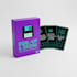 create 90s party game, retro drinking card deck, custom adult card game design