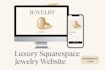 design a conversion focused squarespace jewelry ecommerce