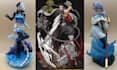 sculpt, 3d print and paint custom anime figure model statues stl resin printing