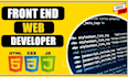 do modern frontend development using HTML CSS, javascript