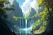 design stunning fantasy landscape
