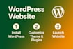 design a modern professional wordpress website