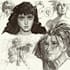 create a sketch illustration of your choice