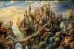fantasy landscape art concept lost civilizations