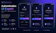 design a responsive landing page and dashboard UI