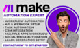 setup make com automation pipedrive woocommerce quickbooks calendly made expert