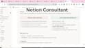 notion template project manager, notion consultant and notion expert