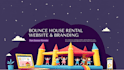 design bounce house party rental tiny house rv campervan and photo booth website