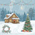 create a beautiful illustrated christmas card
