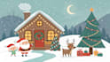 design christmas themed illustration