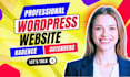 design wordpress website using kadence blocks, kadence, kadence pro