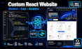 build a modern react or nextjs website for your business