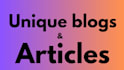 write professional blog or article