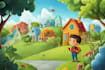 design children story book illustrations