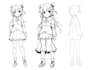 draw manga character illustration