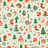 create cute christmas pattern and illustration