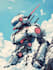 make uniqe sci fi , mecha, fantasy character design