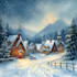 create christmas cards and illustrations
