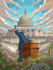 draw high quality political cartoon