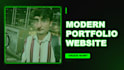create a modern design, fully responsive website using react