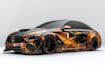 design eye catching race vehicle wrap graphics