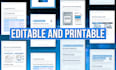 design canva digital planner, coaching workbook and business ebook