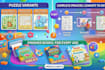 design kids activity book, mazes, and word search